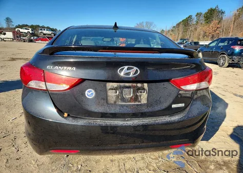 2012 Hyundai Elantra Gls из США, поврежденный, VIN KMHDH4AE2CU272053